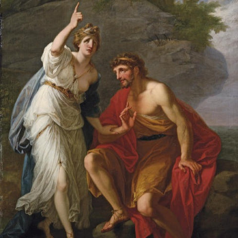 Homer's Odyssey, Book 5: The Journey from Ogygia (Intermediate-Advanced Greek Reading)