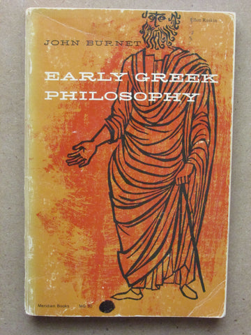 Early Greek Philosophy