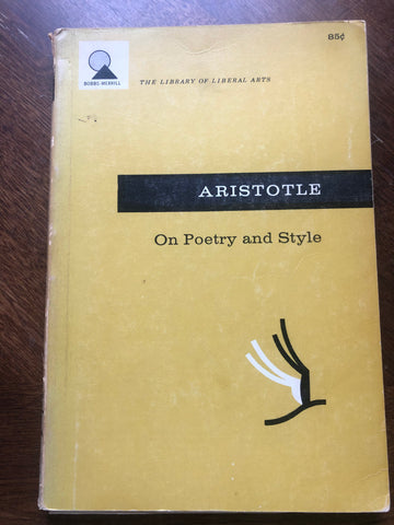 Artistotle, On Poetry and Style (trans. Grube)