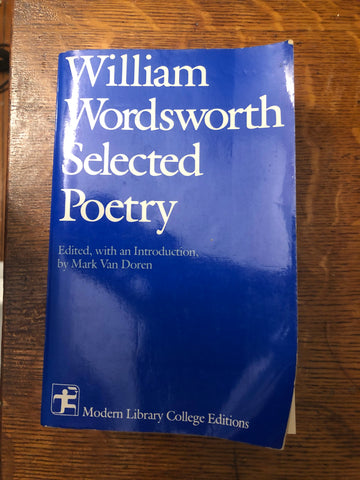 William Wordsworth: Selected Poetry
