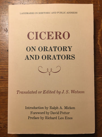 Cicero on Oratory and Orators