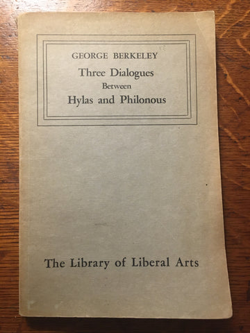 Three Dialogues Between Hylas and Philonous