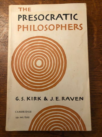 The Presocratic Philosophers