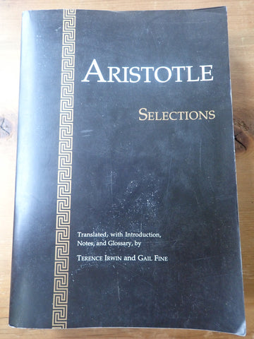 Aristotle: Selections