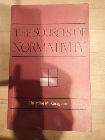 The Sources of Normativity