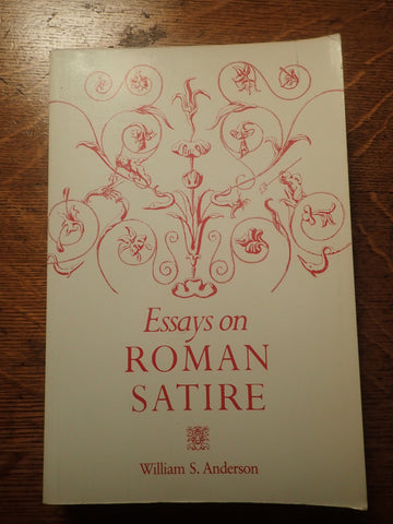 Essays on Roman Satire