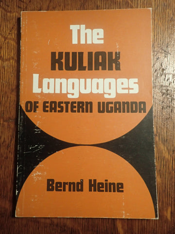 The Kuliak Languages of Eastern Uganda