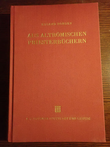 Aus altrömischen Priesterbüchern