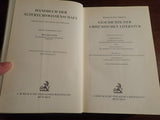 Wilhelm von Christ's Geschichte der Griechischen Literatur Zweiter Tiel Zweiter Haelfte