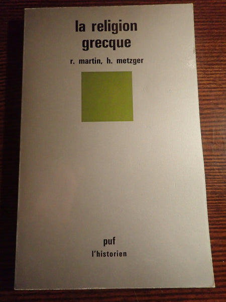 La Religion Grecque – The Paideia Institute Store