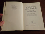 Aeschylus and Athens: A Study in the Societal Origins of Drama