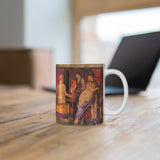 Villa of the Mysteries Fresco Mug