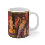 Villa of the Mysteries Fresco Mug