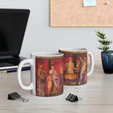 Villa of the Mysteries Fresco Mug
