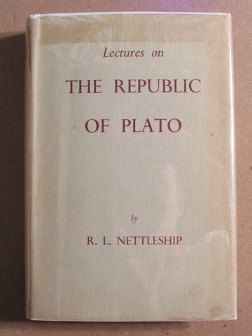 Lectures on The Republic of Plato