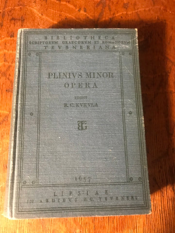 Plinius Minor: Opera