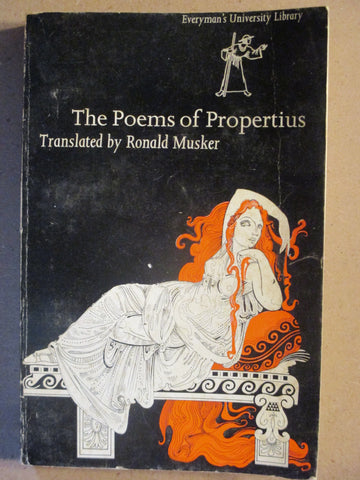 The Poems of Propertius