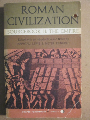 Roman Civilization Sourcebook II: The Empire