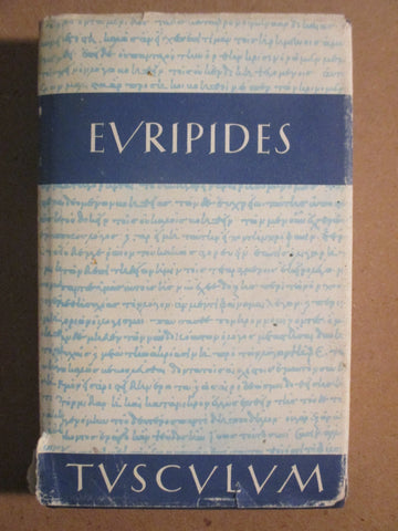 Euripides V: Orestes, Iphigenie In Aulis, Die Manaden