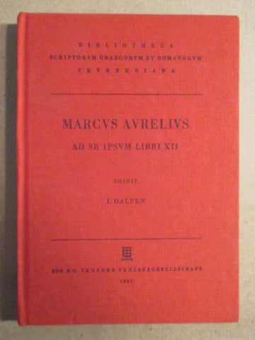 Marcus Aurelius: Ad Se Ipsum Libri XII