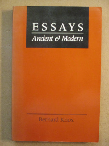Essays: Ancient & Modern