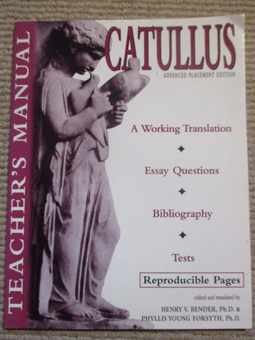 Catullus : Advanced Placement Edition (Teacher's Manual)