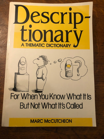 Descriptionary: a Thematic Dictionary