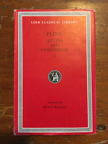 Pliny: Letters and Panegyricus [Loeb]