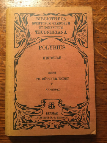 Polybius: Historiae. Vol. 5: Appendix [Teubner]