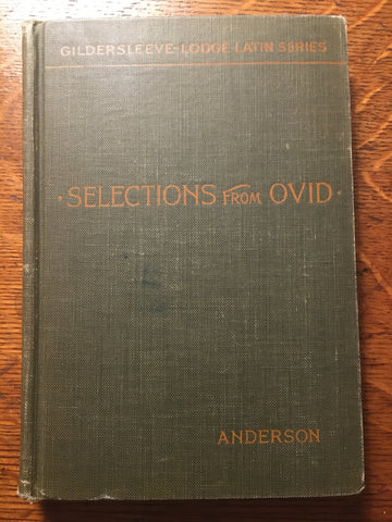 Selections From Ovid [Anderson]