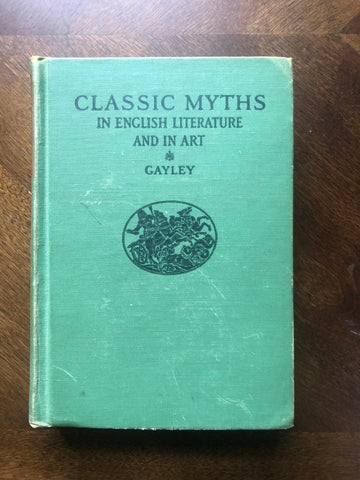 Classical Myths in English Literature and in Art