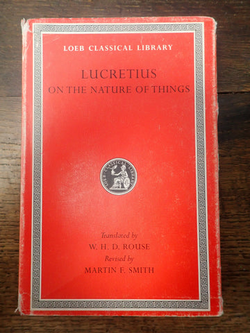 Lucretius On the Nature of Things [Loeb]