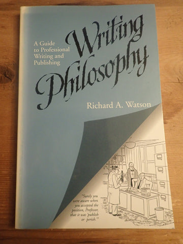 Writing Philosophy: A Guide to Professional Writing and Publishing