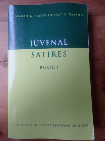 Juvenal: Satires Book I [Braund/Green & Gold]