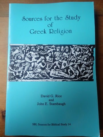 Sources for the Study of Greek Religion