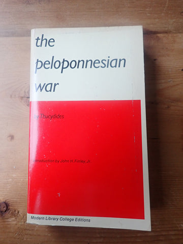 Thucydides: The Peloponnesian War