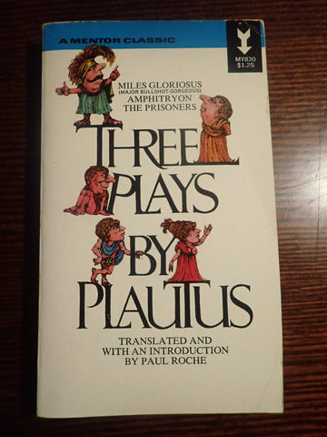 Three Plays By Plautus