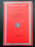 Cicero: De Senectute De Amicitia De Divinatione [Loeb]
