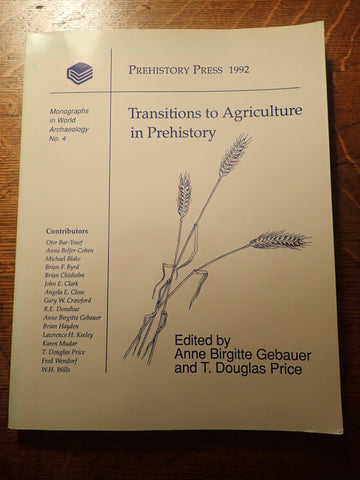 Transitions to Agriculture in Prehistory