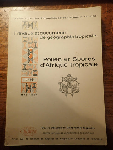Pollen et Spores d'Afrique Tropicale