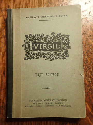 Virgil: Eclogues, Aeneid I-VI [Greenough]