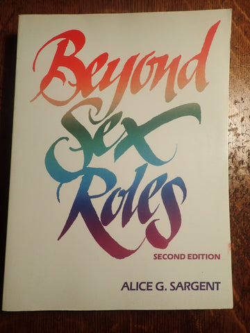 Beyond Sex Roles [Second Edition]