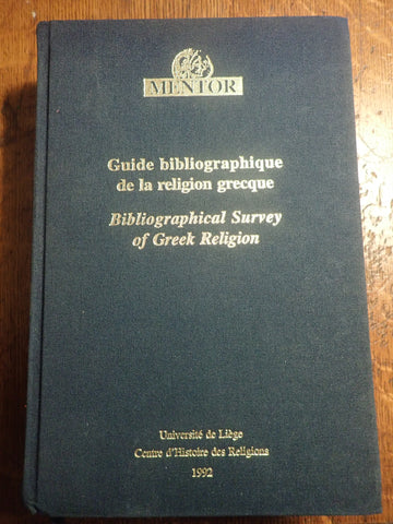Guide Bibliographique de la Religion Grecque