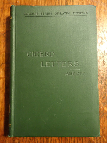 Cicero: Letters [Abbott]