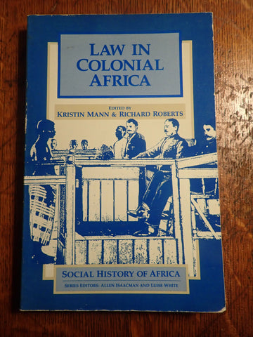 Law in Colonial Africa