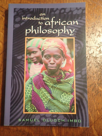 An Introduction to African Philosophy