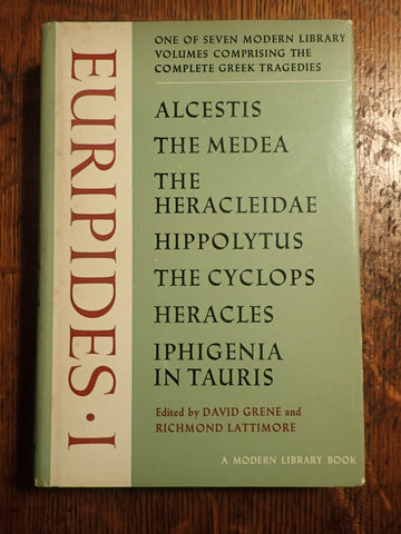 Euripides I [Grene/Lattimore]