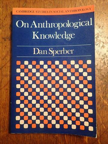 On Anthropological Knowledge