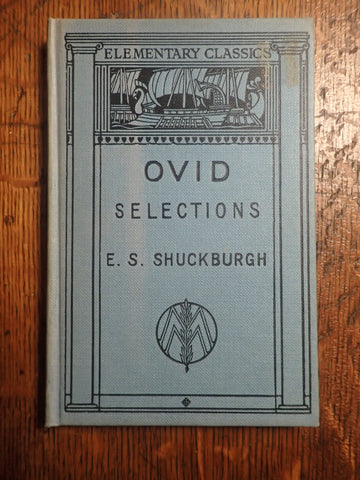 Ovid: Selections