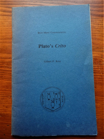 Plato's Crito [Bryn Mawr Commentaries]